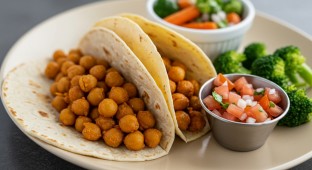 Chickpea Tacos Boxed Meal