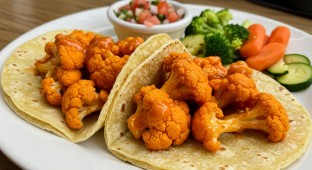Gluten Free Buffalo Cauliflower Tacos Boxed Meal