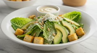 Avocado Caesar Salad