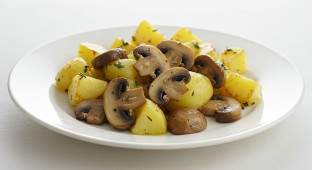 Mushrooms and Potatoes