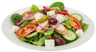 Large It's Greek to Me Salad with Chicken