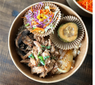 Chicken Kimchi Rice | Vegetable Dumplings & Corn Salad