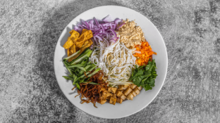 Burmese Rainbow Salad