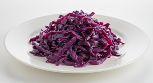 Sauteed Red Napa Cabbage