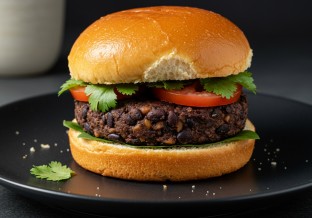 Vegan Black Bean Slider