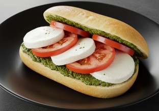 Caprese Tea Sandwich