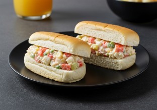 Crab Salad Tea Sandwich