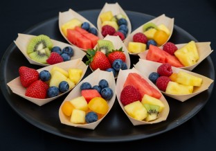 Assorted Seasonal Fruit Boats