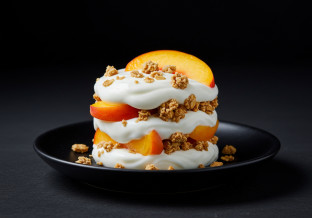 Mini Peach Parfait