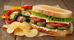 Grilled Vegan Sandwich Box