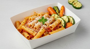 Red Rigatoni Veggies