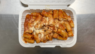 Gluten-Free Red Rigatoni