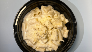 White Rigatoni