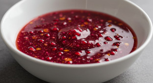 Pomegrante Sumac Lemon Dressing