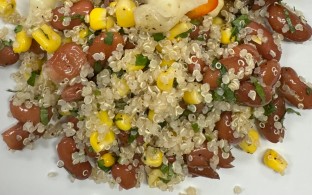 SIDE BOXED MEAL: Quinoa and Beans