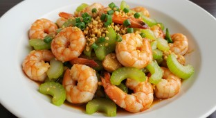 Shrimp with Garlic Sauce