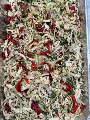 SIDE BOXED MEAL: Chicken with Mojo