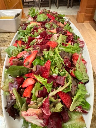 Strawberry Beet Salad