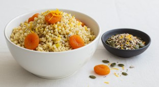 Bulgur Wheat Salad (seeds on the side)