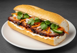 Char Siu Pork Banh Mi Platter (no jalapenos)