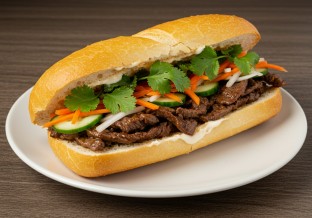 Korean Bulgogi Beef Banh Mi Platter (no jalapenos)