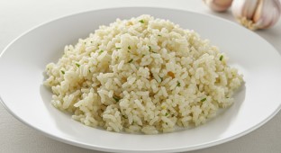 Vegan Garlic Rice Pilaf