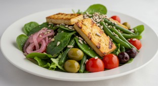 Vegan Tofu Nicoise Salad