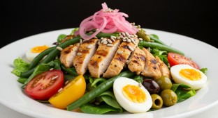 Chicken Nicoise Salad