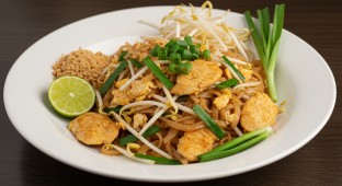 Pad Thai with Chicken