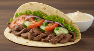 Steak Shawarma Taco Box