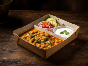 Light Carb Chana Garbanzo Masala Boxed Meal