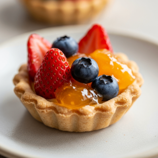 Summer Berry Vegan Tarts