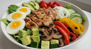 Roasted Cobb with Chicken Salad Box