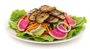 Vegan Marinated Eggplant Salad