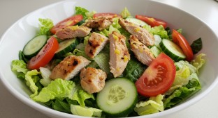 Garden Salad with Chicken Box (Allergen Free)