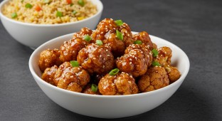 Vegan Gobi Manchurian Box