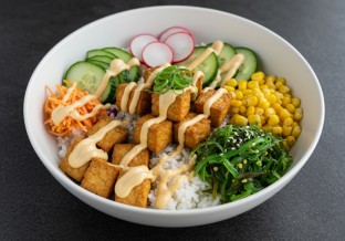 Zen Master Bowl with Wasabi Mayo (Vegetarian)