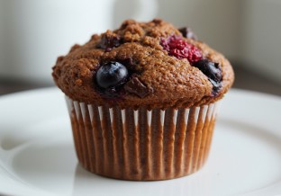 Fresh Berry Chocolate Muffin
