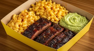 Classic Jamaican Jerked Pork with Mac Boxed Meal