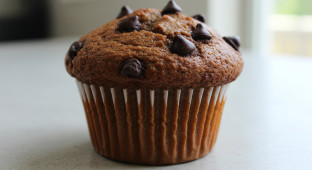 Chocolate Banana Bread Muffin