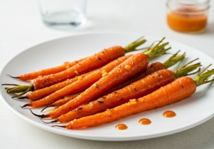 Harrisa Roasted Carrots