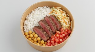 Steak Bowl with Chickpeas