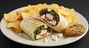 Greek Chicken Wrap