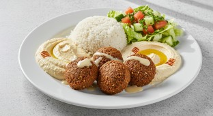 Falafel Plate with Tahini