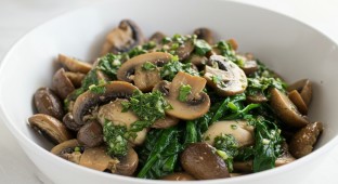 Chimichurri Mushrooms
