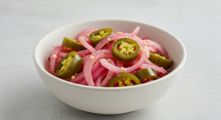 Jalapenos and Pickled Onions