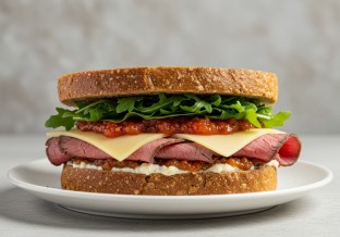 Gluten Free Roast Beef Sandwich
