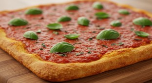 Classic Vegan Detroit Style Pizza