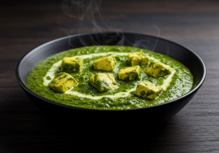 Paneer Coconut Saag