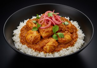 Chicken Vindaloo Rice Bowl (Allergen Free)